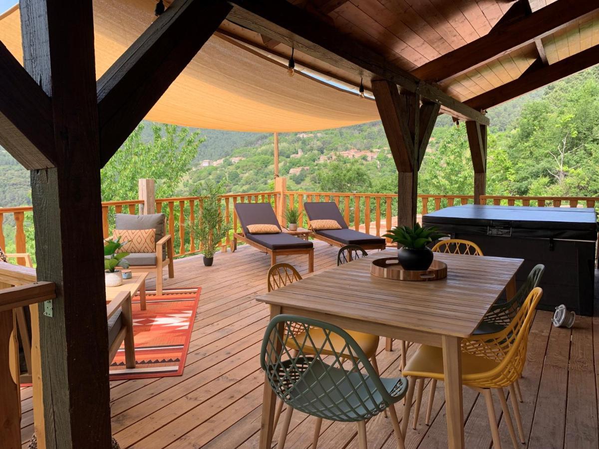 Domaine De Chalveches Hotel Spa 4* Faugeres  Exteriör bild