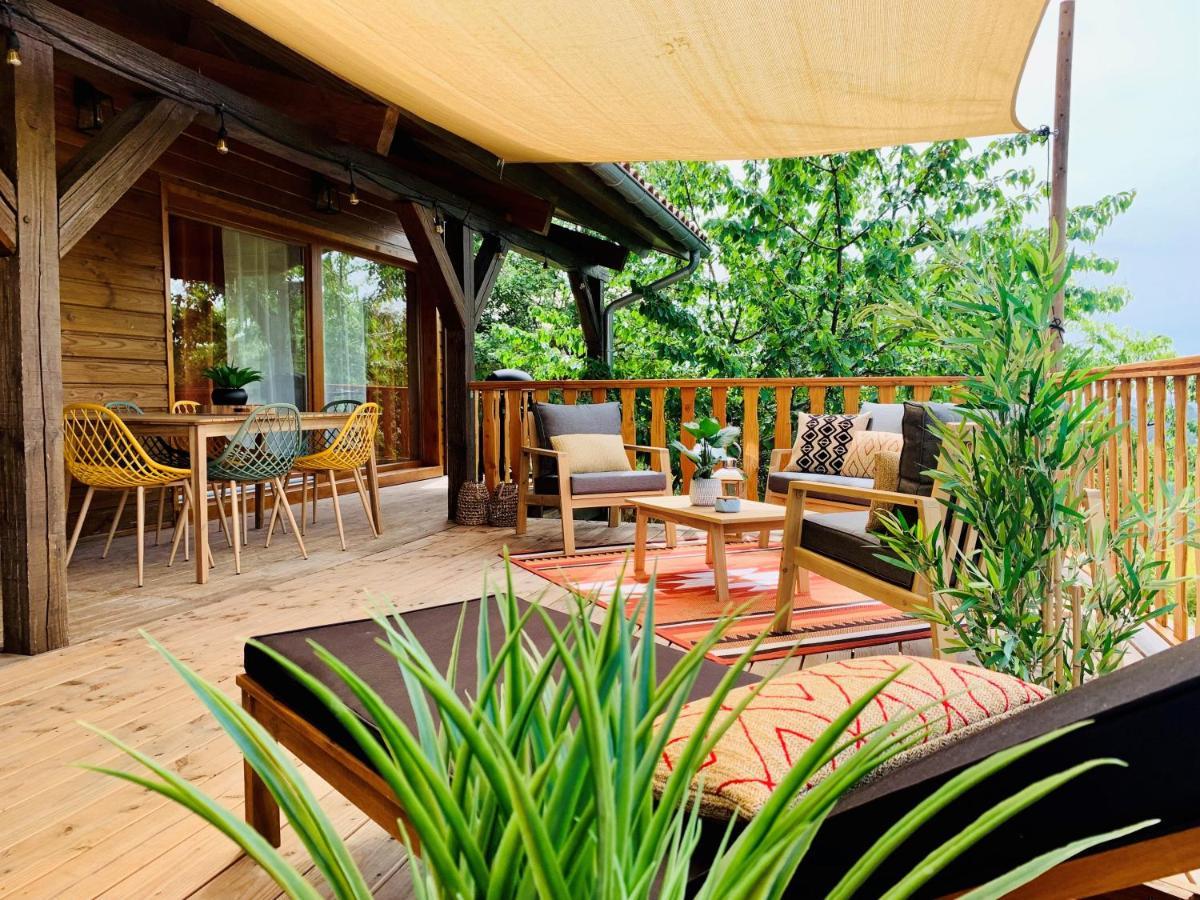 Domaine De Chalveches Hotel Spa 4* Faugeres  Exteriör bild