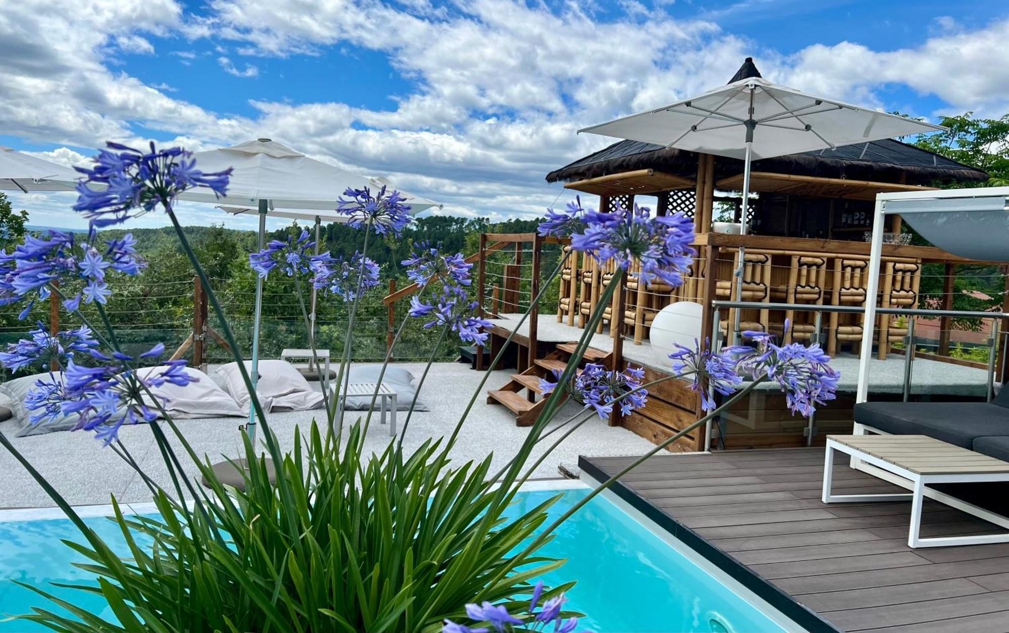 Domaine De Chalveches Hotel Spa 4* Faugeres  Exteriör bild