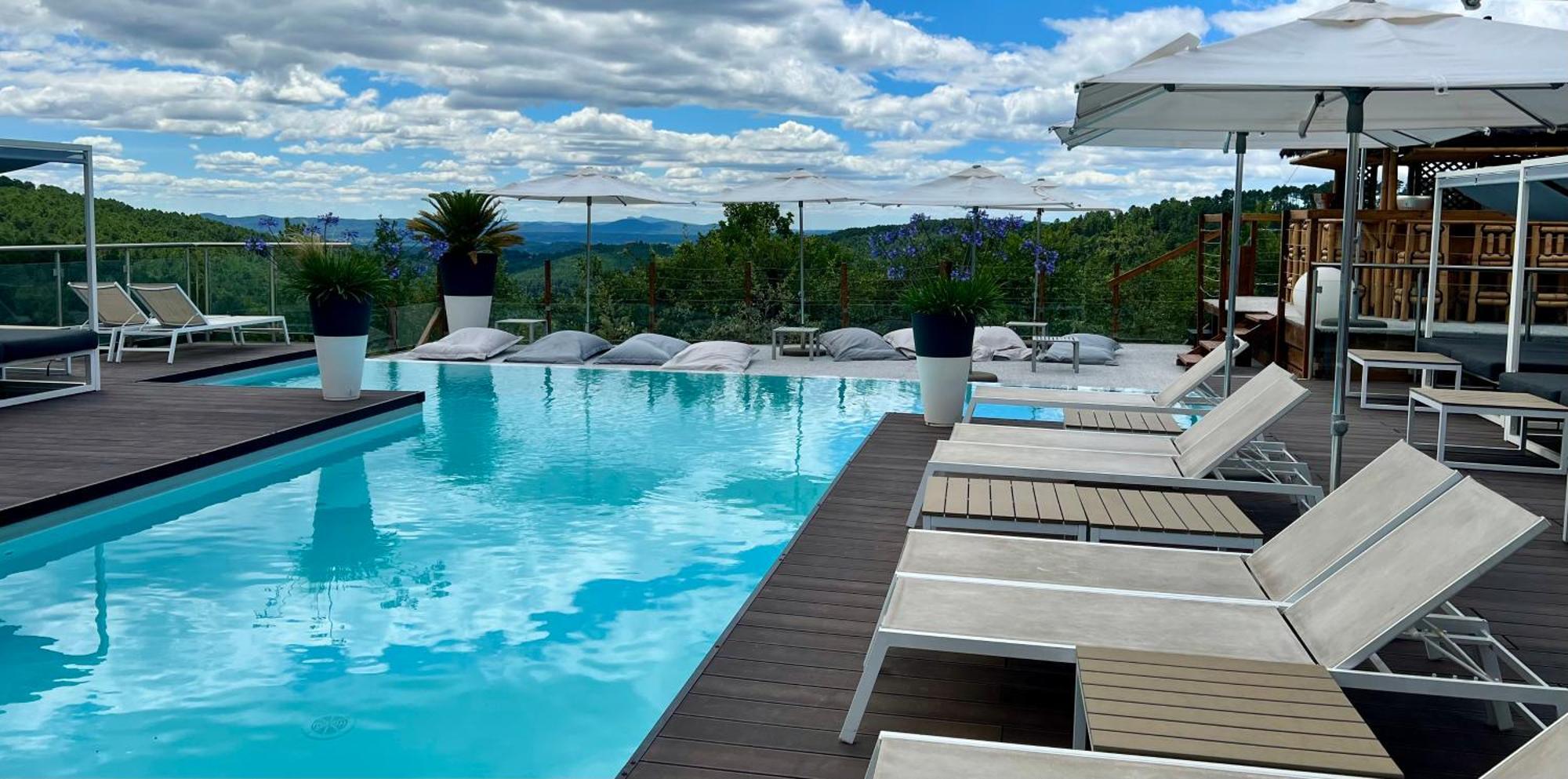 Domaine De Chalveches Hotel Spa 4* Faugeres  Exteriör bild